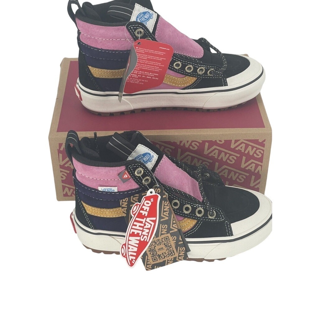 Vans Sk8 Hi Mte 2 Sneaker Suede Black Sugar Plum Women 5 High Top Primaloft New